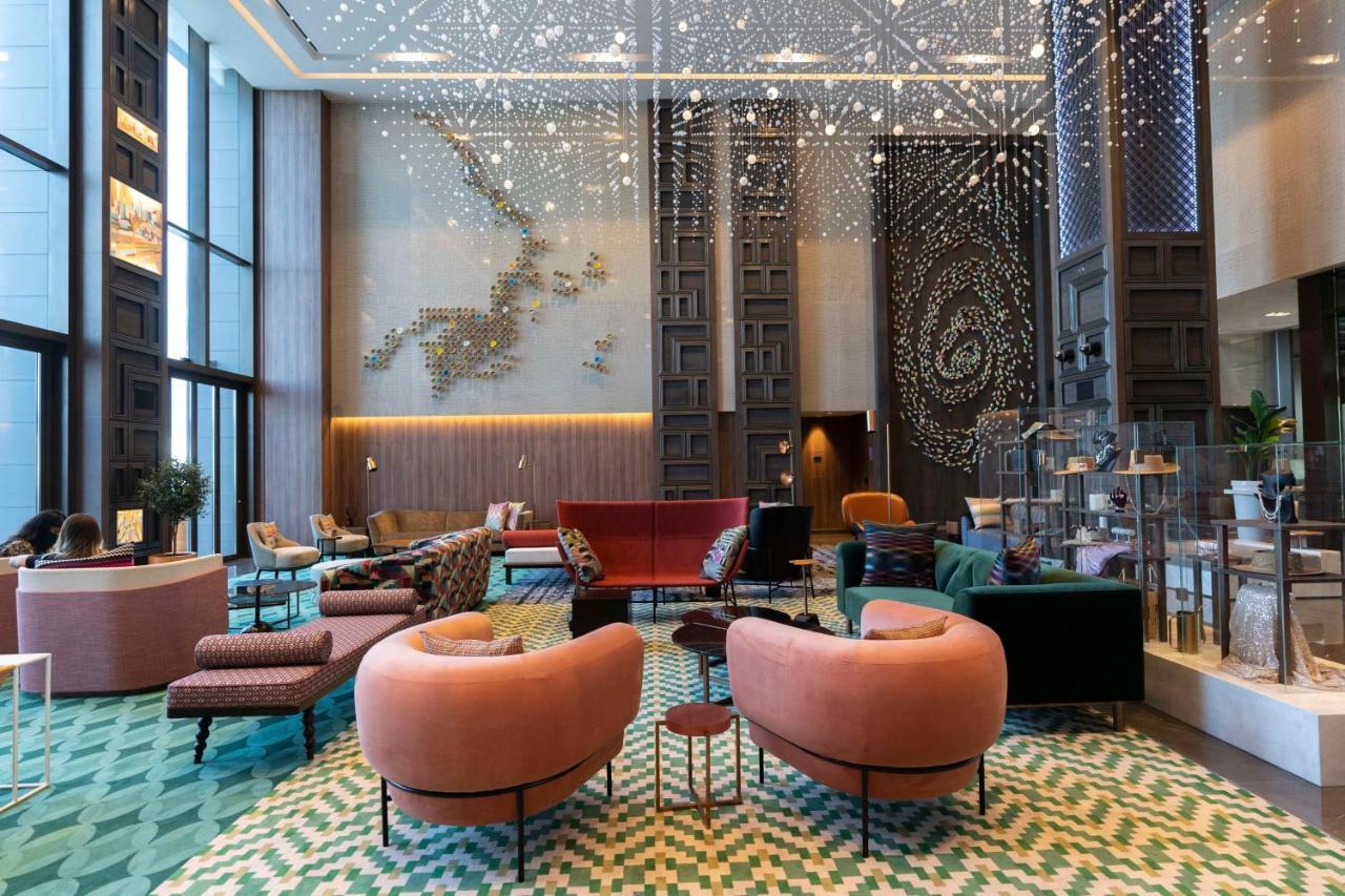 Hyatt Centric Jumeirah Dubai Exterior foto The lobby of the hotel